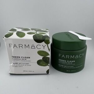 Farmacy GREEN CLEAN CLEANSING BALM Super Greens Blend 6.8oz Jumbo Unboxed
